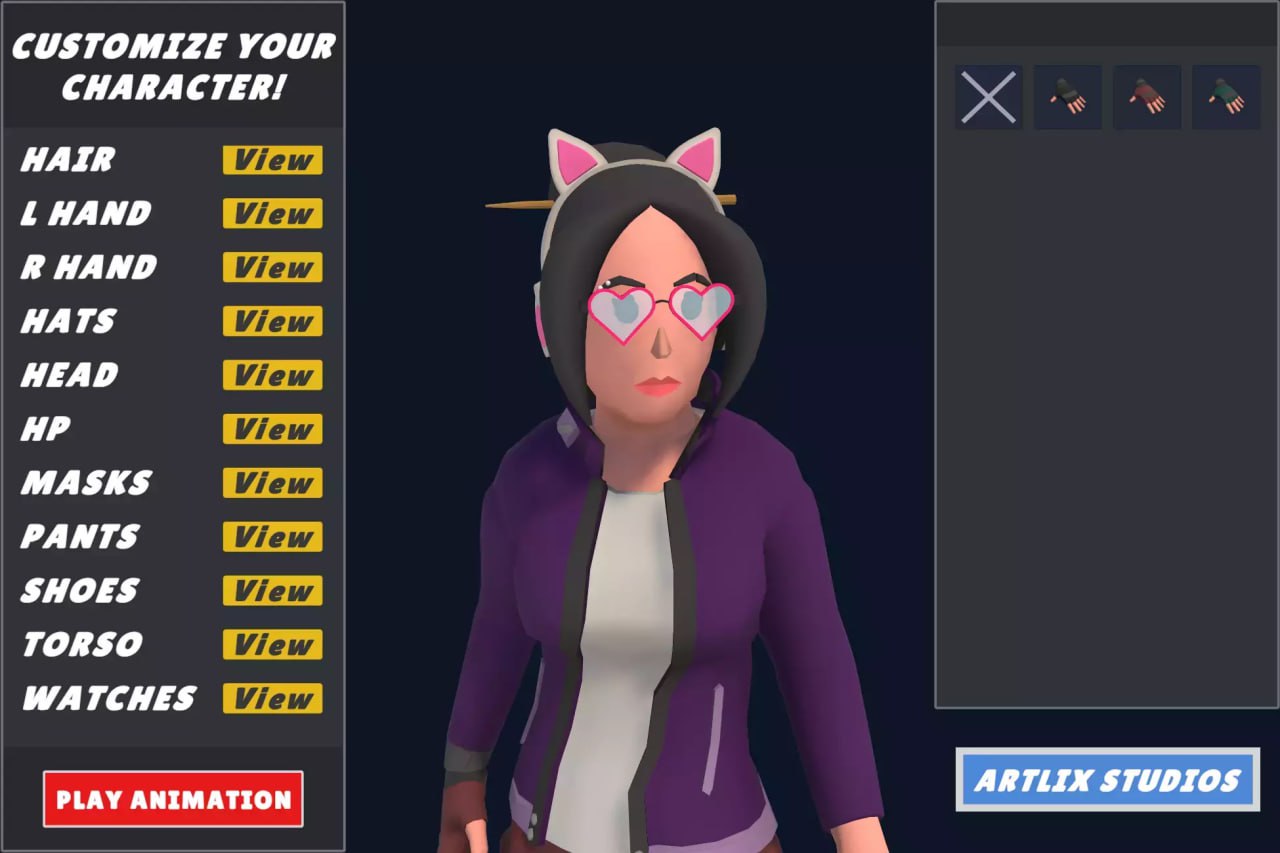 Customizable 3D City Characters Vol 1📱 - изображение 3